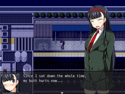 Purposely Bad Field Recording of a Field Recording in an Eroge