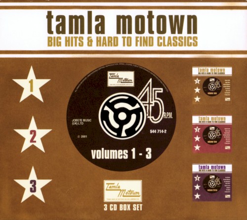 Tamla Motown: Big Hits & Hard to Find Classics, Volumes 1-3