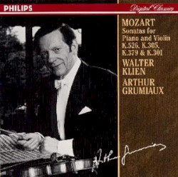Mozart Sonatas for Piano and Violin K.526, K.305, K.379 & K.301