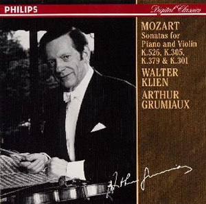 Mozart Sonatas for Piano and Violin K.526, K.305, K.379 & K.301