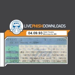 1993-04-09: State Theatre, Minneapolis, MN, USA