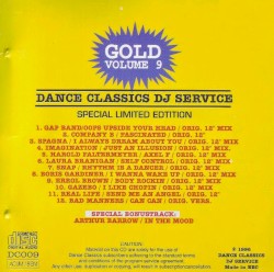 Dance Classics DJ Service, Volume 9