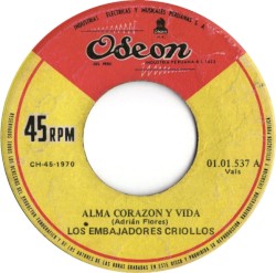 Alma corazón y vida / Alegría