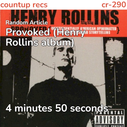 Provoked (Henry Rollins album)