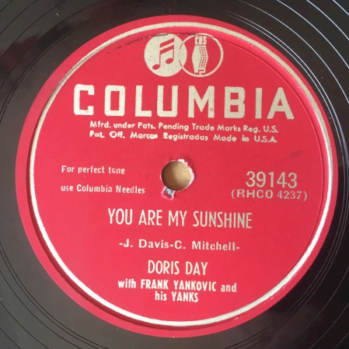 You Are My Sunshine / The Comb and Paper Polka