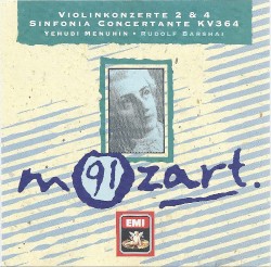 Violinkonzerte 2 & 4 / Sinfonia Concertante KV 364