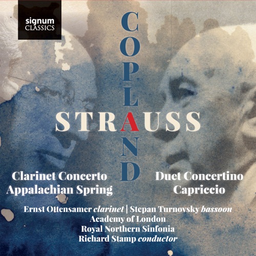 Copland: Clarinet Concerto / Appalachian Spring / Strauss: Duet Concertino / Capriccio
