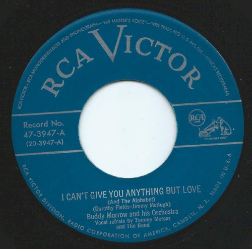 I Can't Give You Anything but Love / Our Song of Love