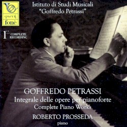 Goffredo Petrassi-Integrale delle opere per pianoforte