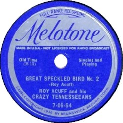 Great Speckled Bird No. 2 / Tell Mother I'll Be There