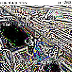 low amounts of folk and dreams