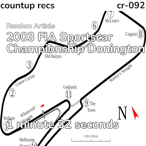 2003 FIA Sportscar Championship Donington