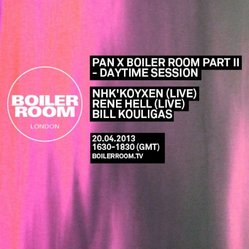 2013-04-20: Boiler Room
