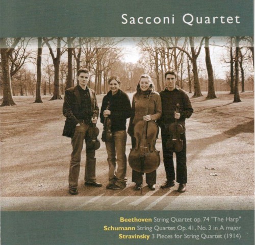 Beethoven: String Quartet op. 74 / Schumann: String Quartet op. 41 no. 3 in A major / Stravinsky: 3 Pieces for String Quartet