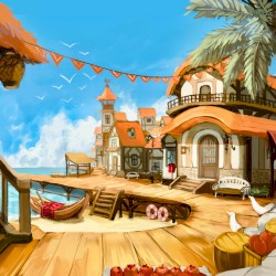 A Cafe by the Sea