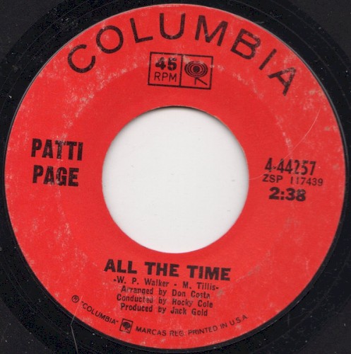All the Time / Pretty Bluebird