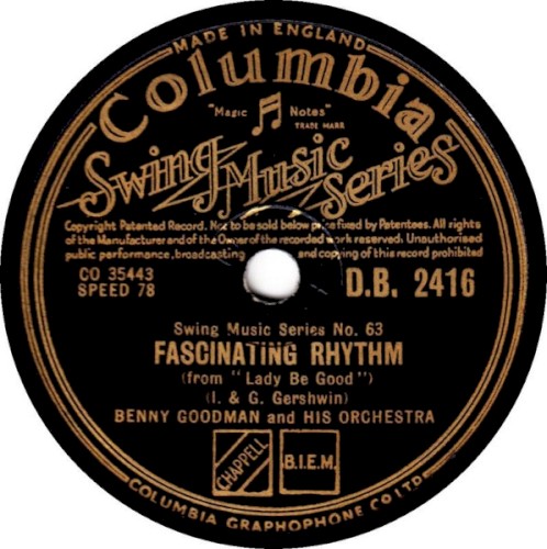 Fascinating Rhythm / It's the Talk of the Town