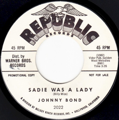 Sadie Was a Lady / Buck Private’s Lament
