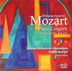3 Piano Concerti: A Quattro K. 413, 414, 415