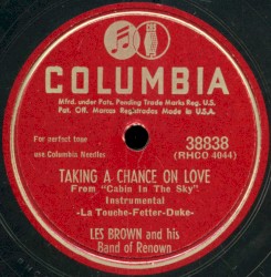 Taking a Chance on Love / Turkey Hop