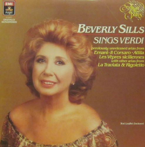 Beverly Sills Sings Verdi