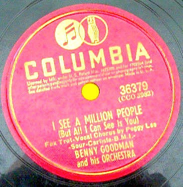 I See a Million People (But All I Can See Is You) / The Count