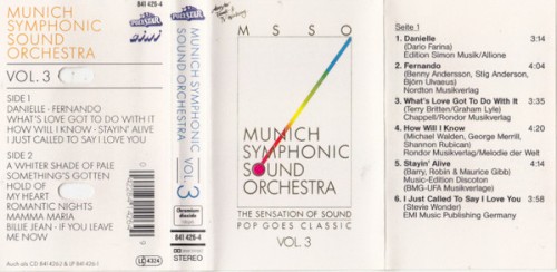 The Sensation of Sound: Pop Goes Classic, Volume 3