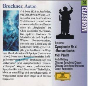 Symphonie no. 4 / 150. Psalm