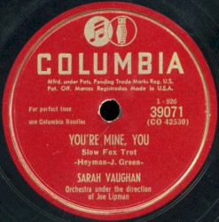 You’re Mine, You / The Nearness of You