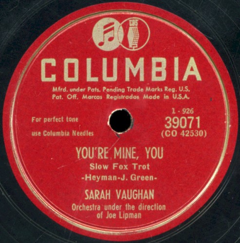 You’re Mine, You / The Nearness of You