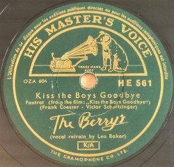 Kiss the Boys Goodbye / Sand in My Shoes