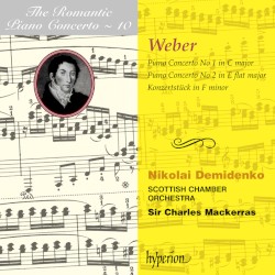 The Romantic Piano Concerto, Volume 10: Piano Concerto no. 1 in C major / Piano Concerto no. 2 in E-flat major / Konzertstück in F minor