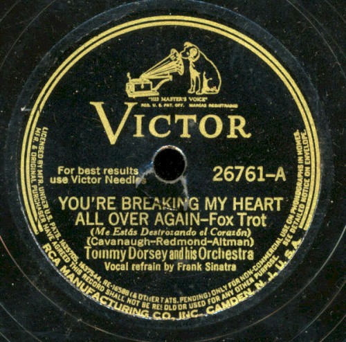 You're Breaking My Heart All Over Again / Shadows on the Sand