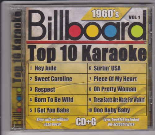 Billboard Top 10 Karaoke: 1960’s, Vol 1