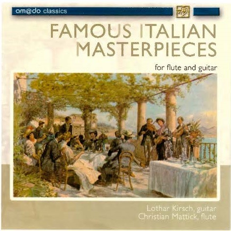 Famous Italian Masterpieces for Flute and Guitar