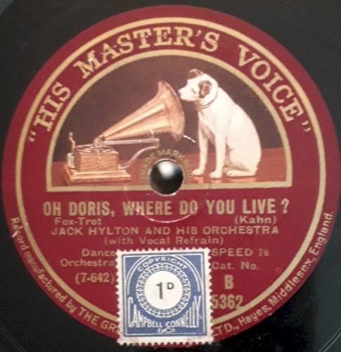 Oh Doris, Where Do You Live? / Dancing Tambourine