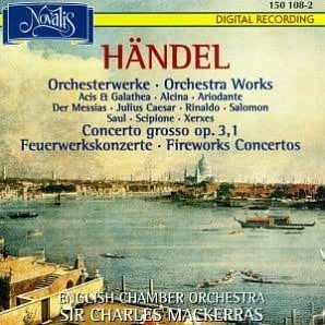 Orchesterwerke / Concerto grosso, op. 3,1 / Feuerwerkskonzerte