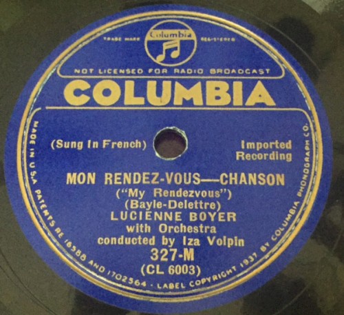 Mon rendez-vous / C'est toujours la même