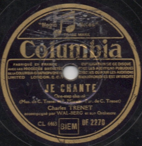 Je chante / Fleur bleue