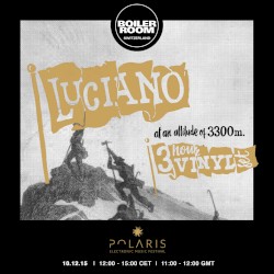 3 Hour Vinyl Set at an Altitude of 3300m.