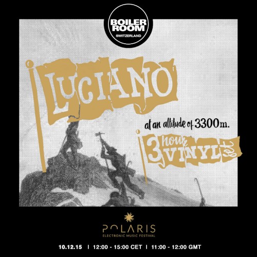 3 Hour Vinyl Set at an Altitude of 3300m.