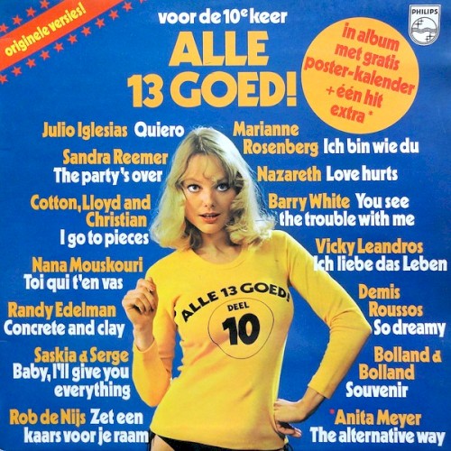 Alle 13 Goed! Voor de 10e keer