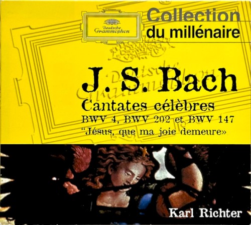 Cantates Célèbres: BWV 4, BWV 202 Et BWV 147 "Jésus, que ma joie demeure"