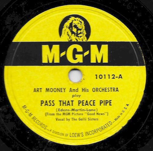 Pass That Peace Pipe / I'm Waiting for Ships That Never Come In