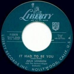 It Had to Be You / Dark