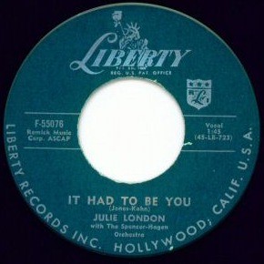 It Had to Be You / Dark