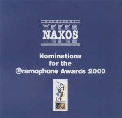 Nominations for the Gramophone Awards 2000