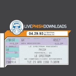 1993-04-29: Le Spectrum, Montreal, Quebec, Canada