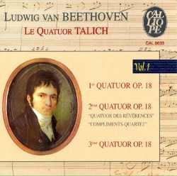 Quatuors, Op. 18, 1 à 3
