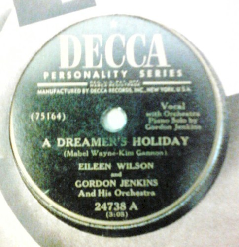 A Dreamer's Holiday / Tell Me Why